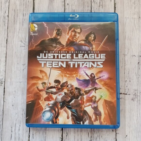 Justice League vs Teen Titan DVD and Blu-Ray 2 Disc Animated Movie - Picture 1 of 5